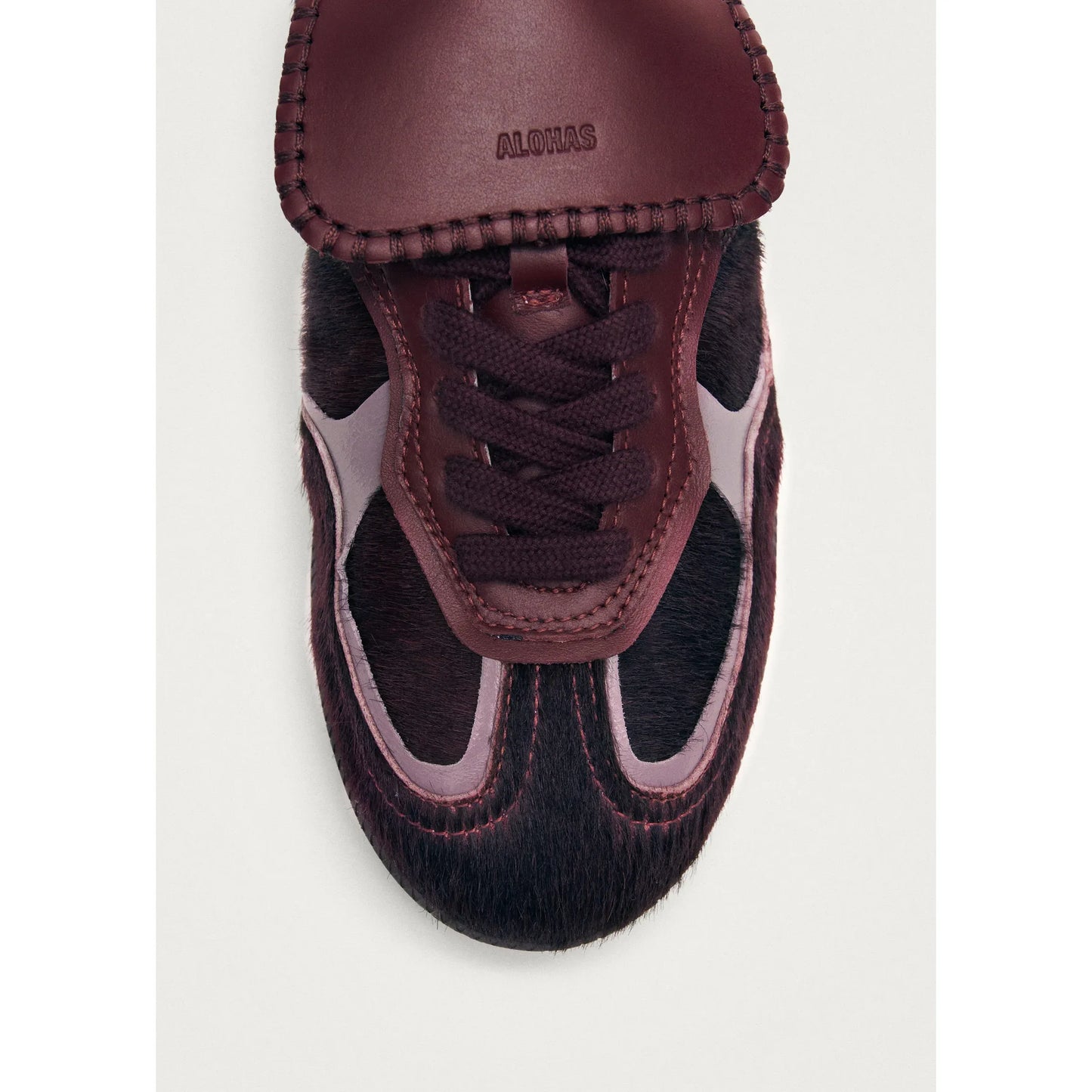 Tb.490 Club Soft Burgundy Leather Sneakers