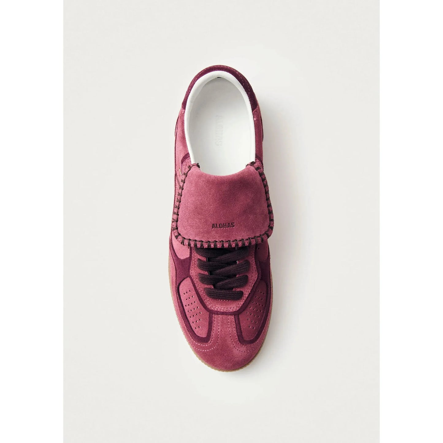 Tb.490 Club Suede Raspberry Leather Sneakers