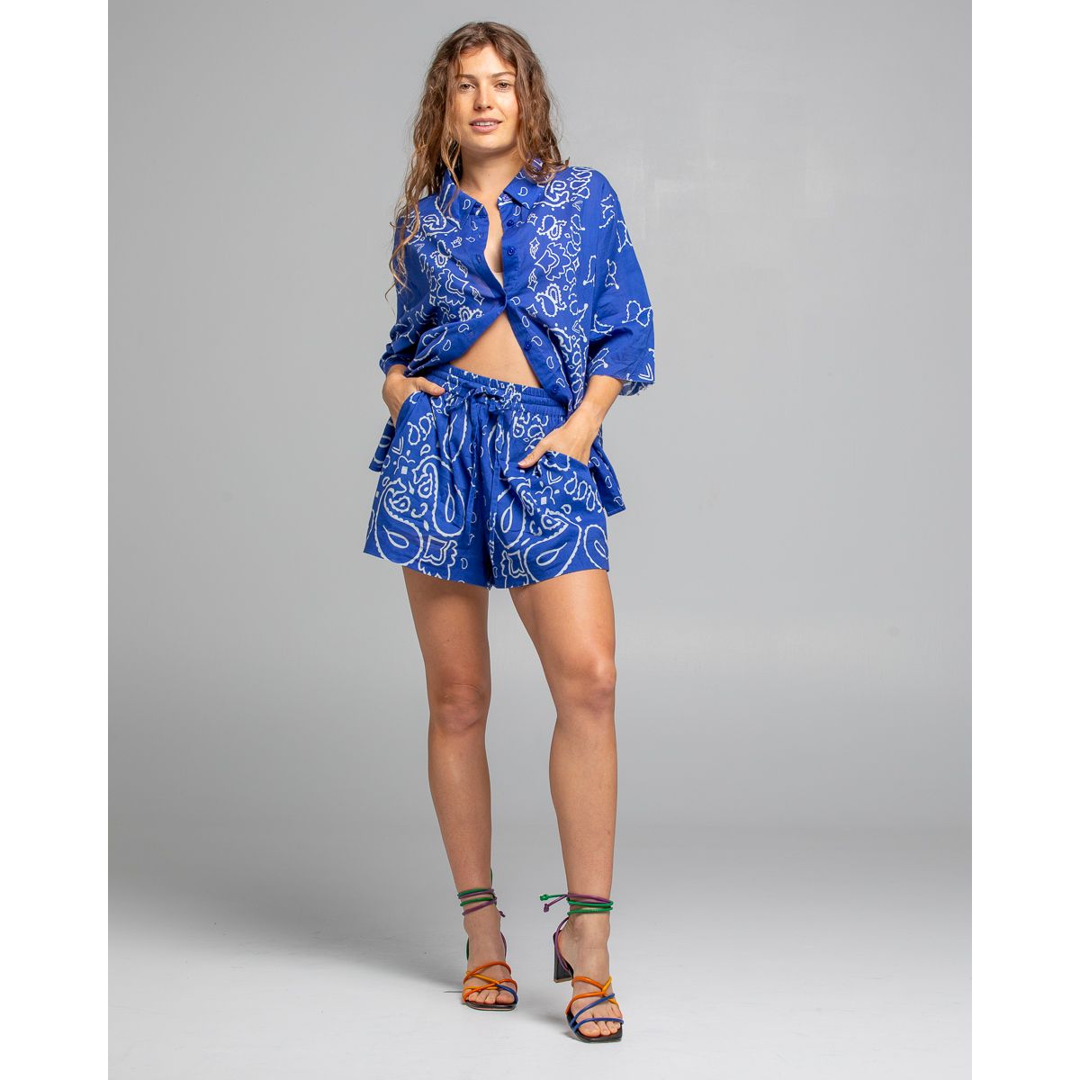 Colada Short - Bandana Deep Marine