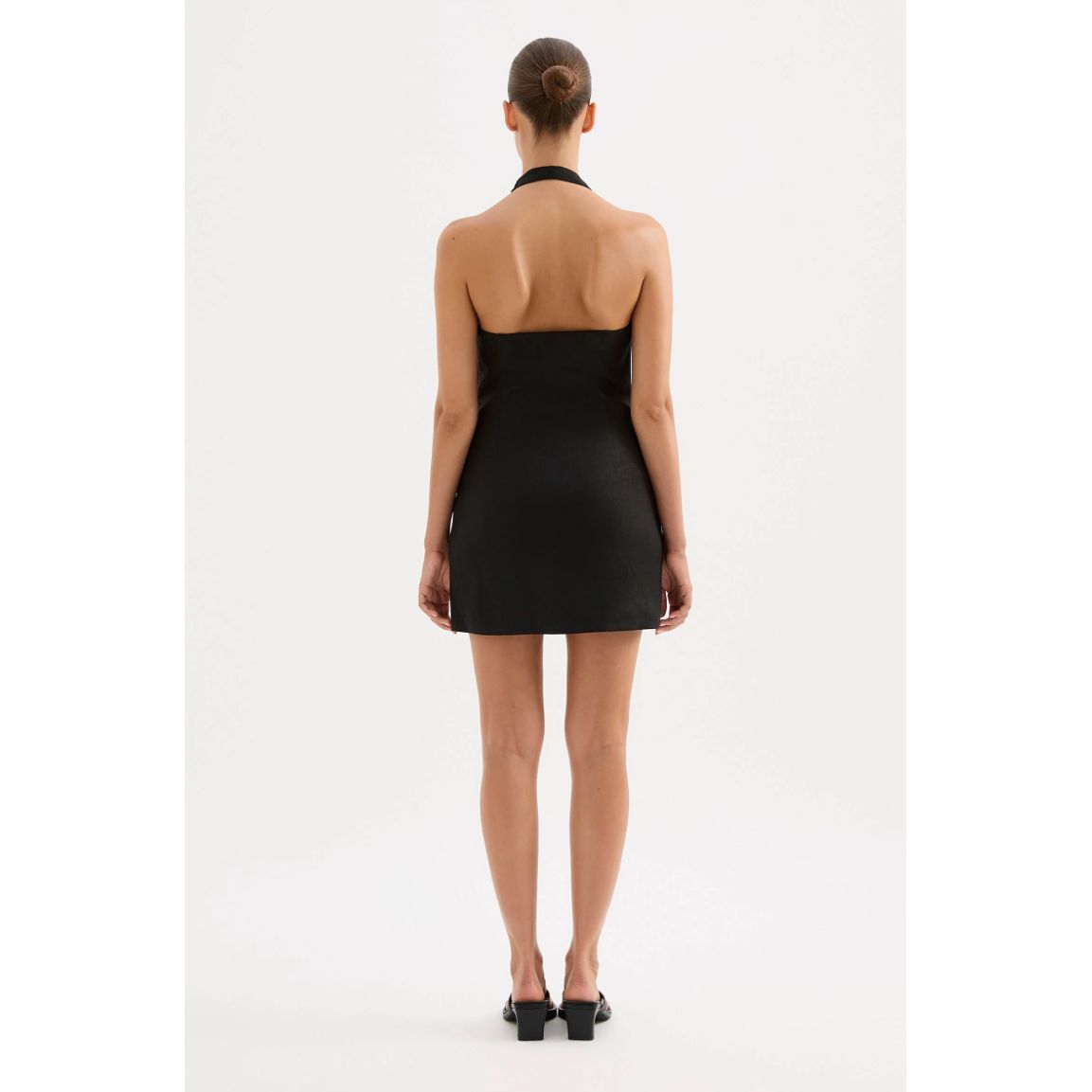 Zayda Linen Mini Dress