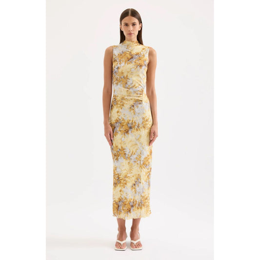 Lumine Mesh Maxi Dress