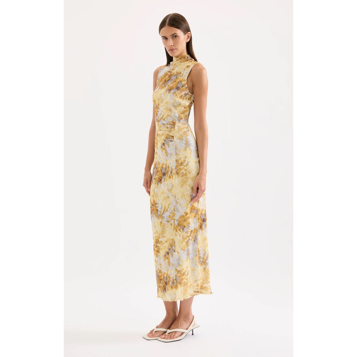 Lumine Mesh Maxi Dress