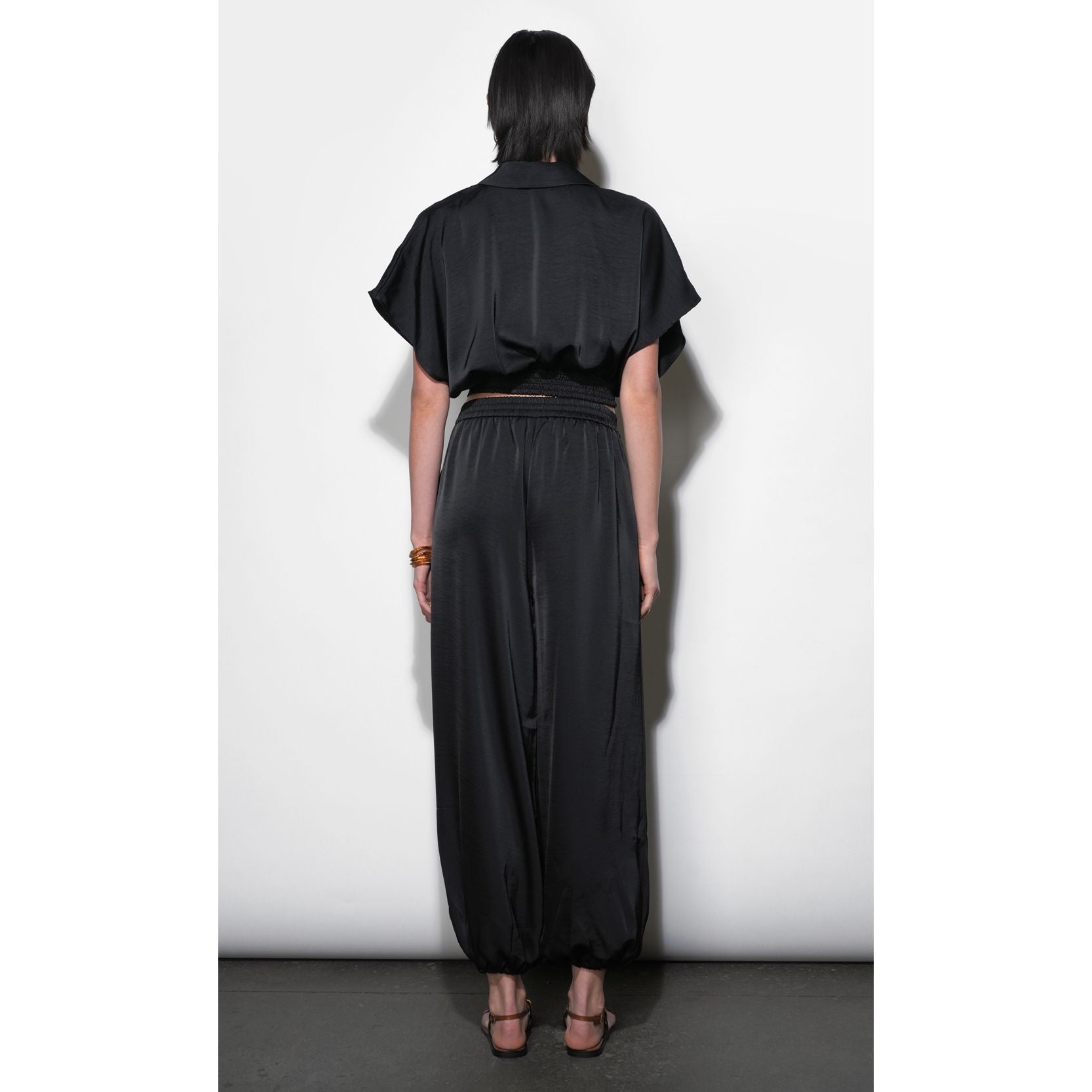 Ophelia Elastic Waist Balloon Pants