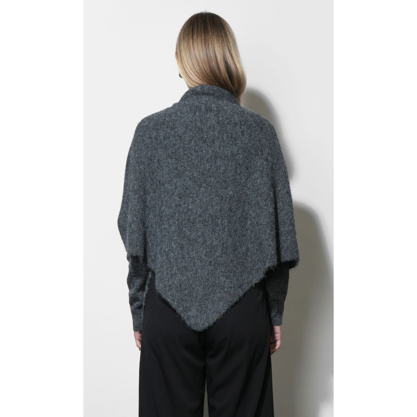 Yumi Sweater Top 2-pc Detachable Shawl Set
