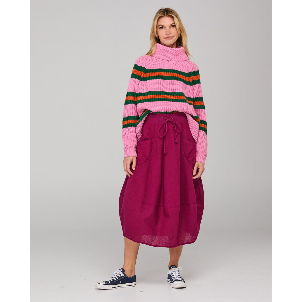 Shanti Jumper Pink Stripe