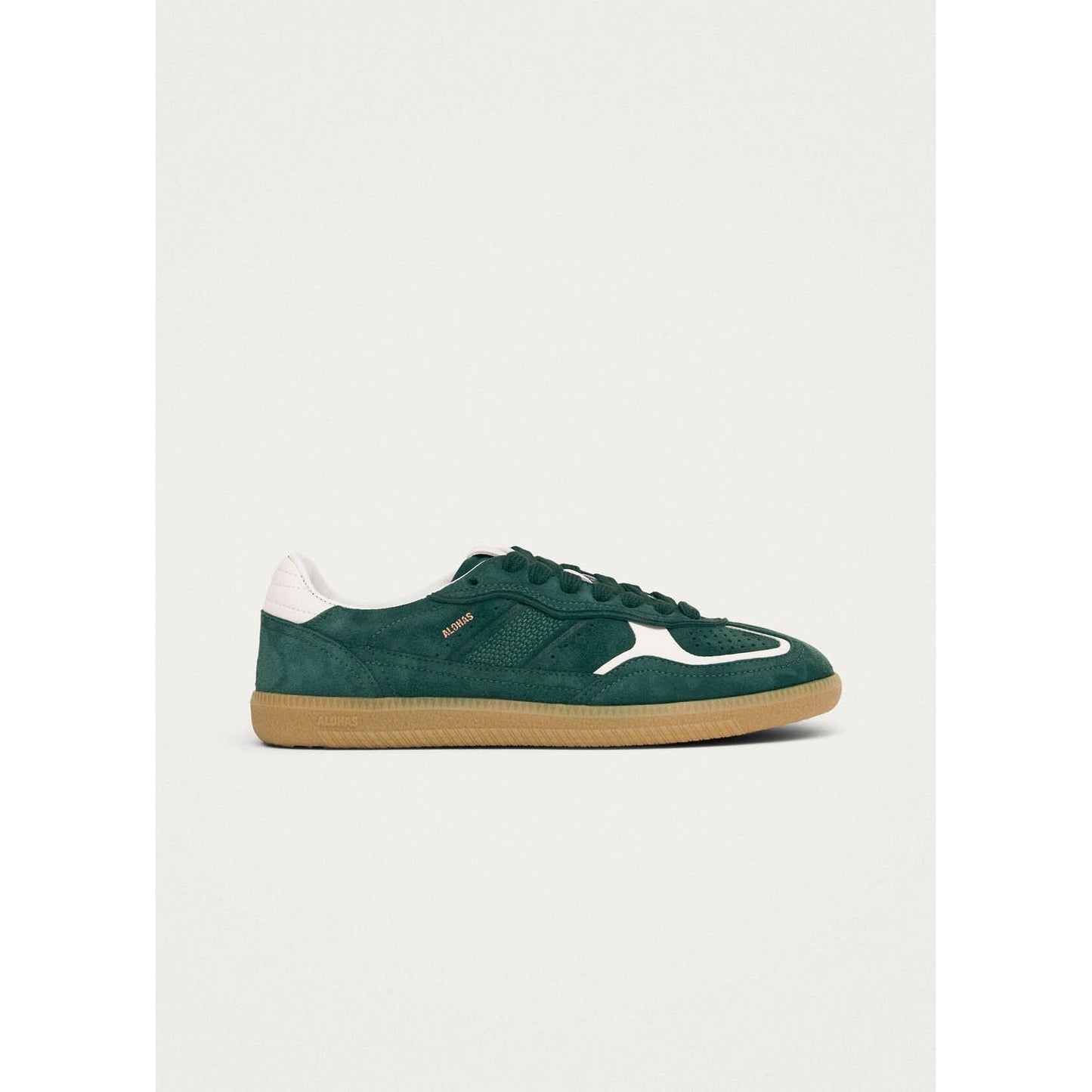 Tb.490 Rife Forest Green Leather Sneakers