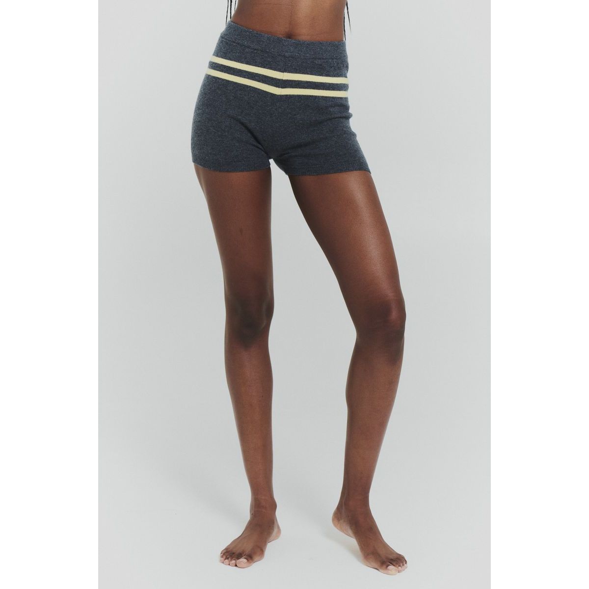 Butter Stripe Knit Shorts