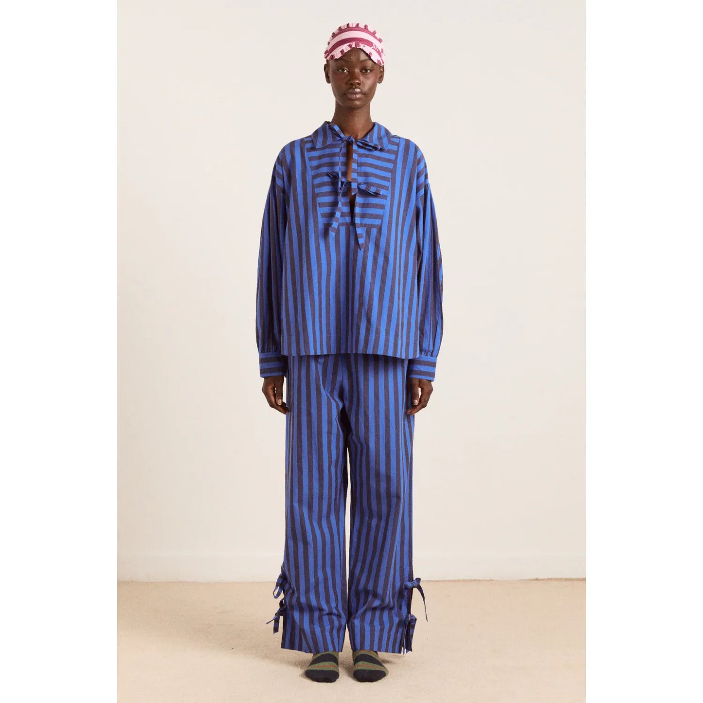Floki Pj Set - Blue Stripe