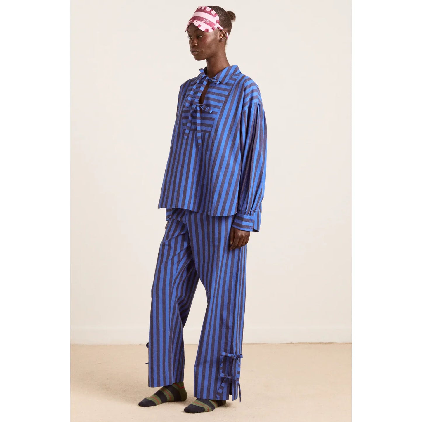 Floki Pj Set - Blue Stripe
