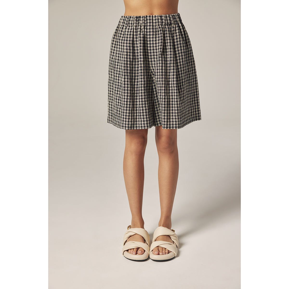 Gingham Easy Shorts