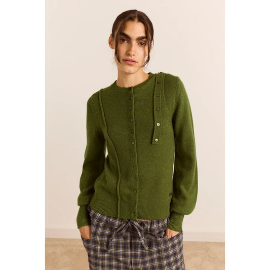 Marla Wool Cashmere Blend Cardigan