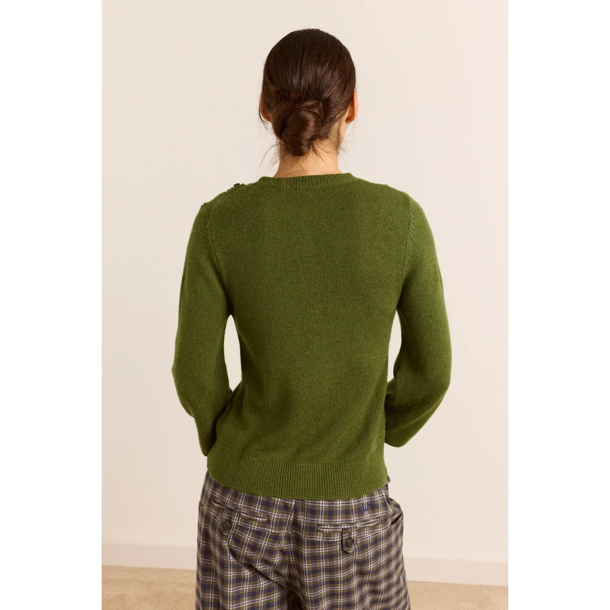 Marla Wool Cashmere Blend Cardigan