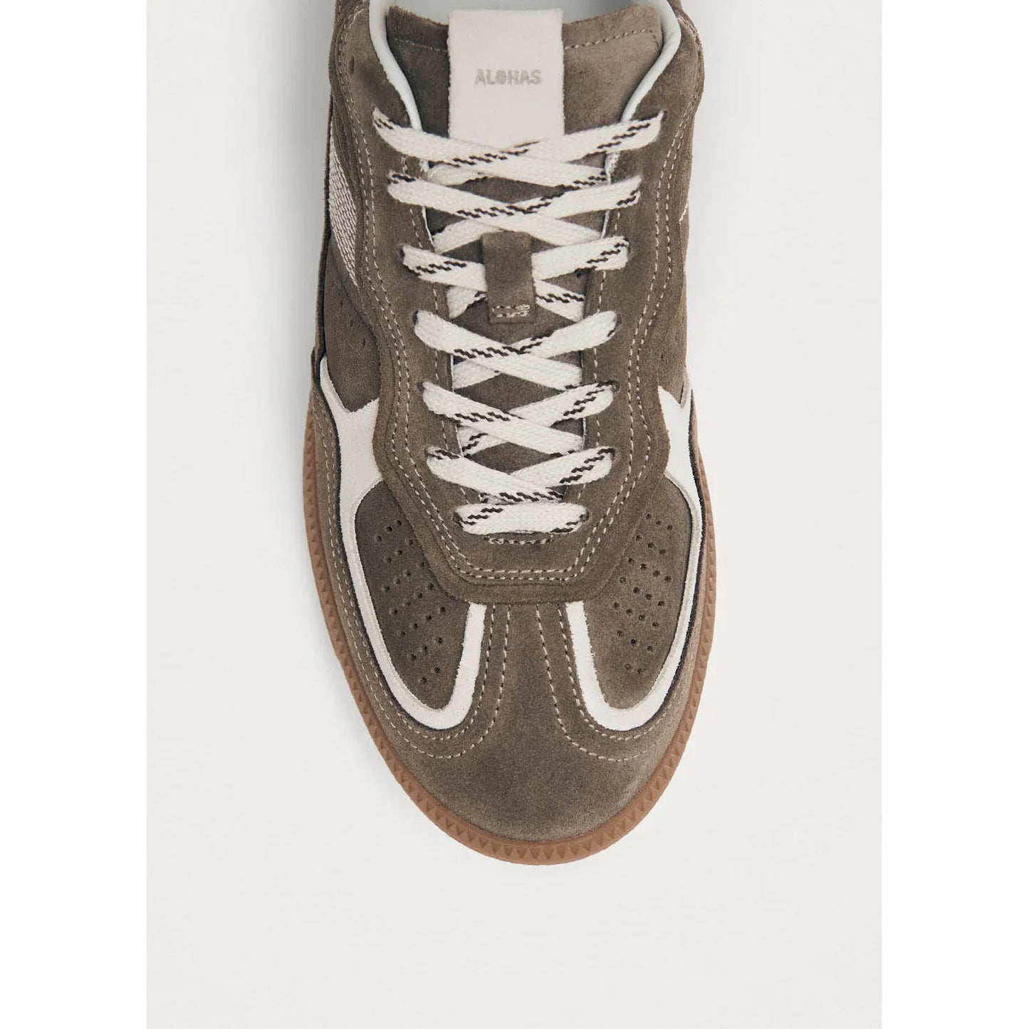 Tb.490 Rife Taupe Leather Sneakers