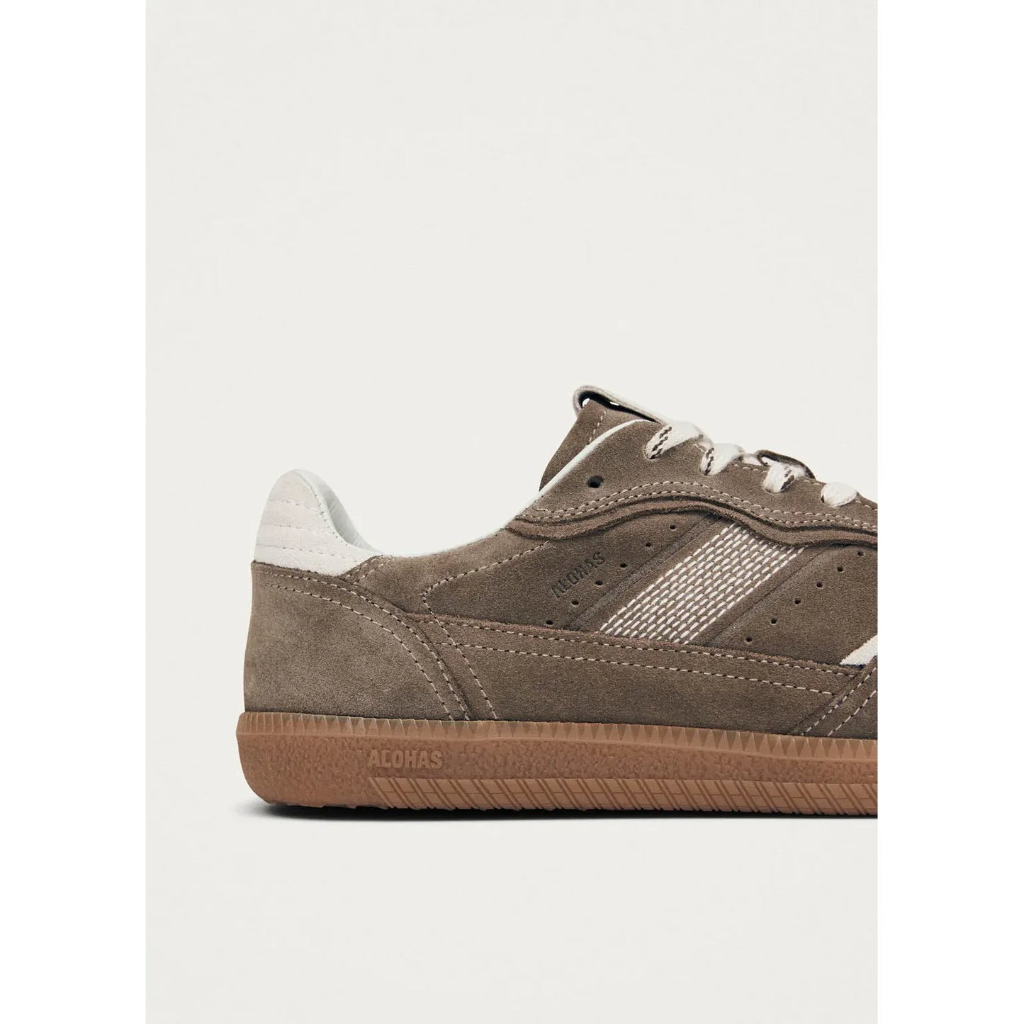 Tb.490 Rife Taupe Leather Sneakers