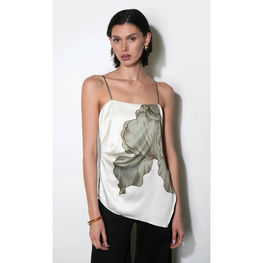 Lennon Side Tie Asymmetric Cami Top