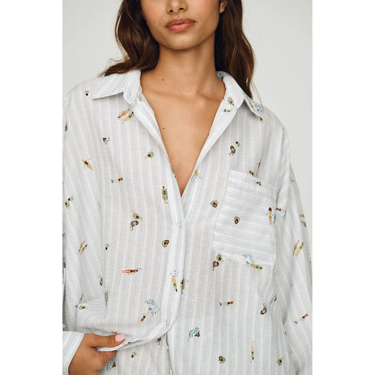 Nicole Button Down