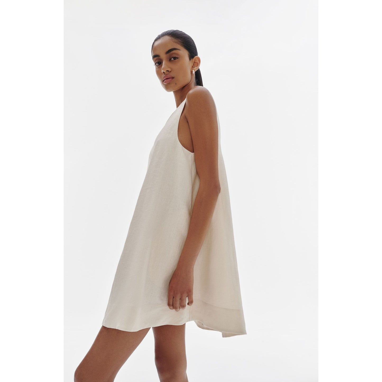 Nemi Linen Mini Dress