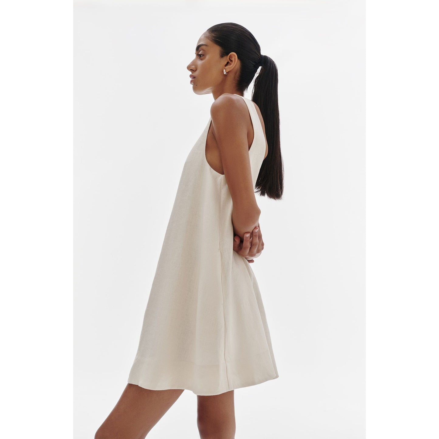 Nemi Linen Mini Dress