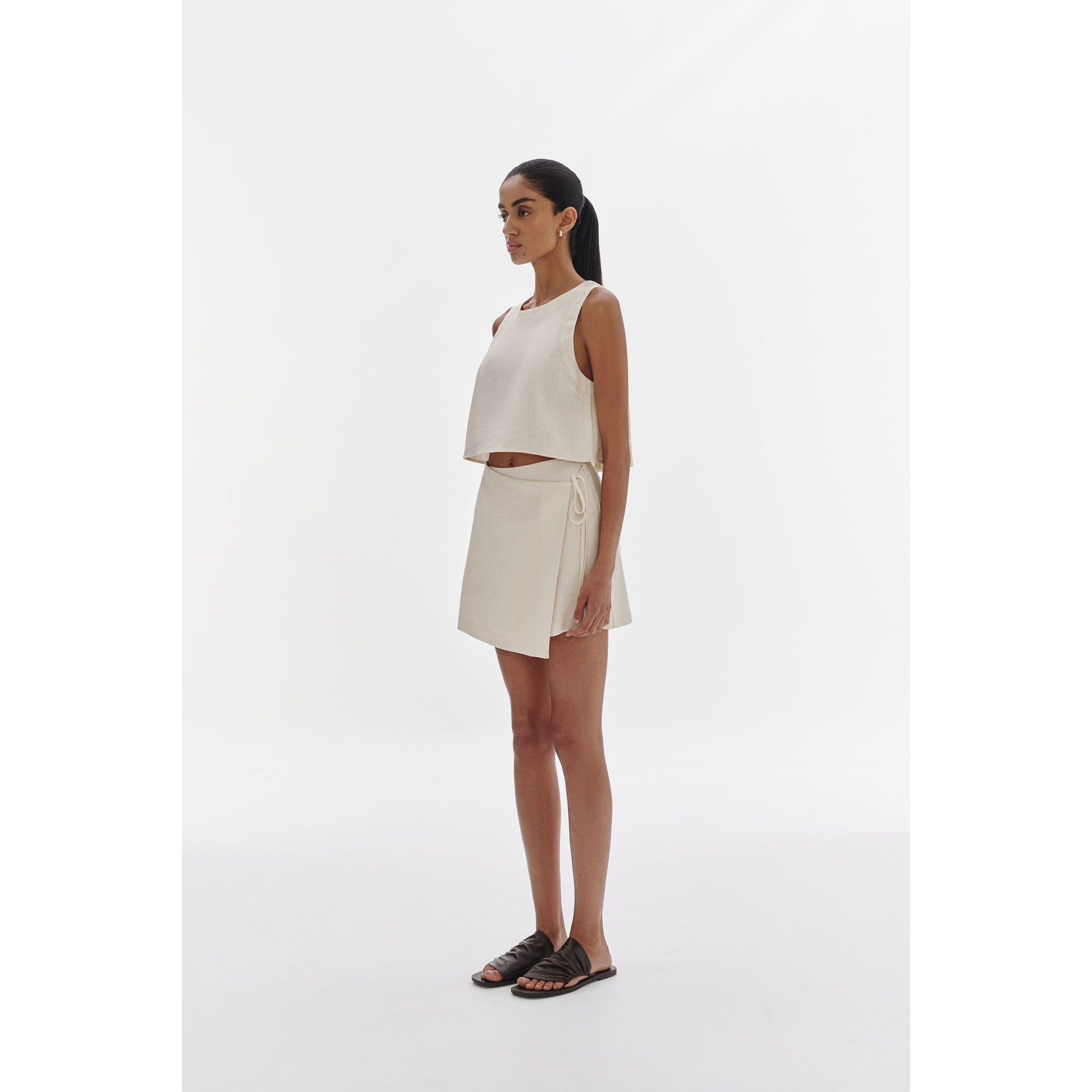 Sian Linen Top