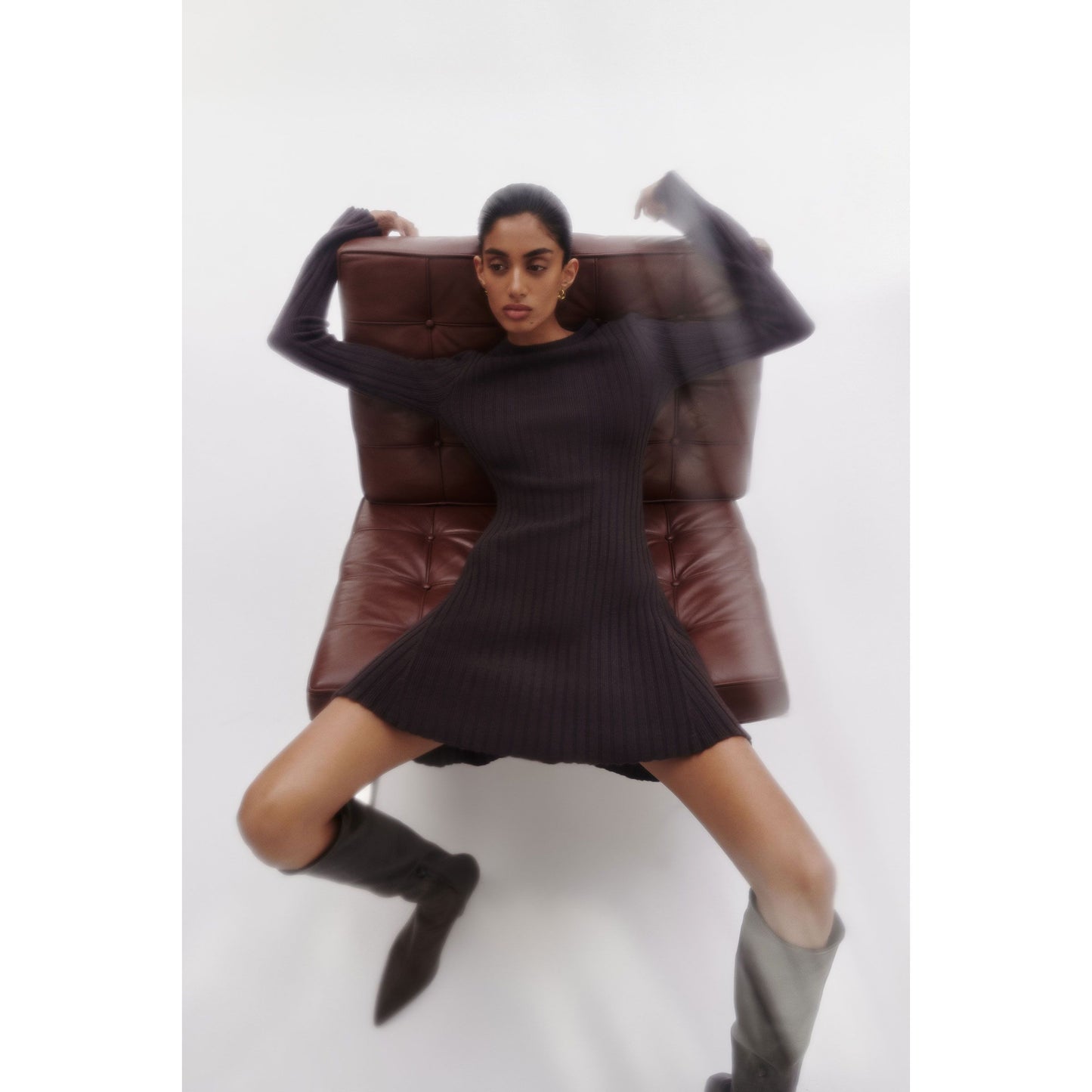 Astrid Knit Mini Dress