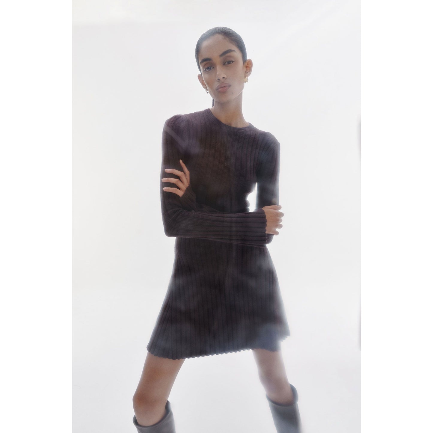 Astrid Knit Mini Dress