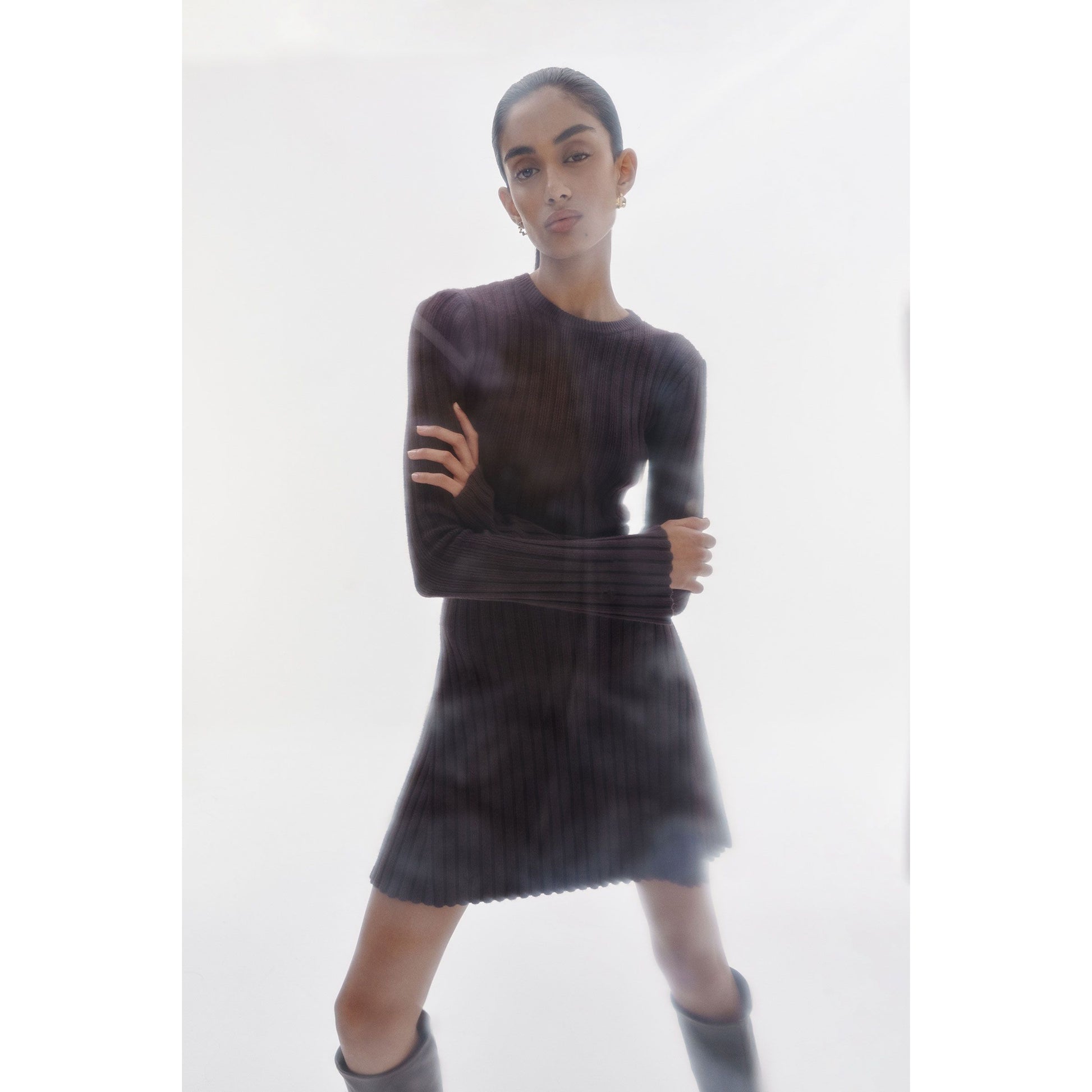 Astrid Knit Mini Dress