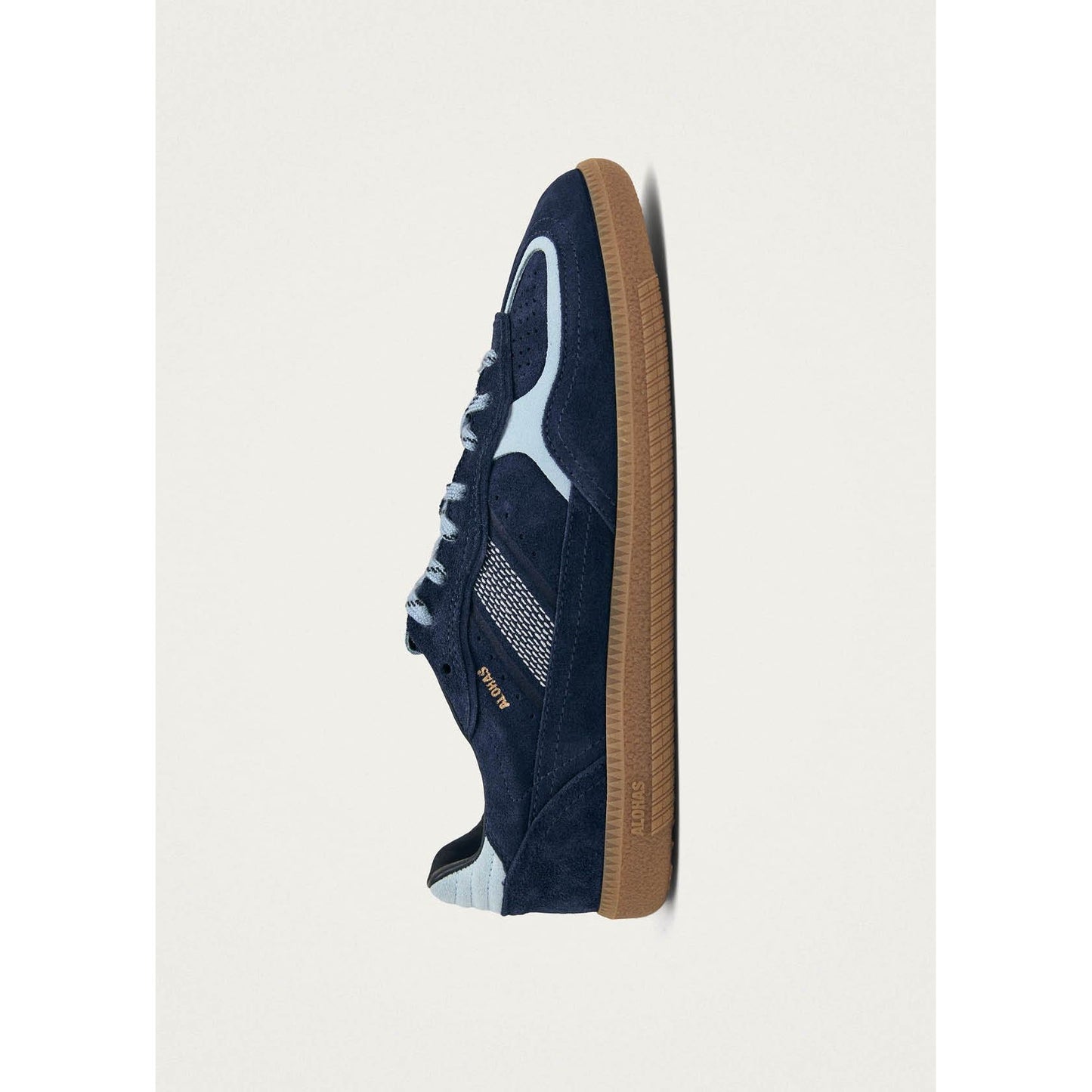 Tb.490 Rife Blue Tones Leather Sneakers