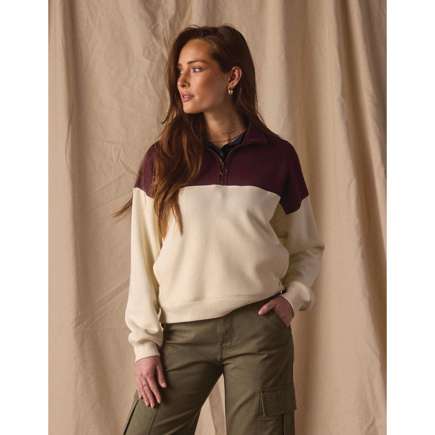 Normal Fleece Retro Quarterzip