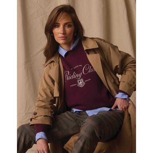 Riding Club Fleece Crewneck