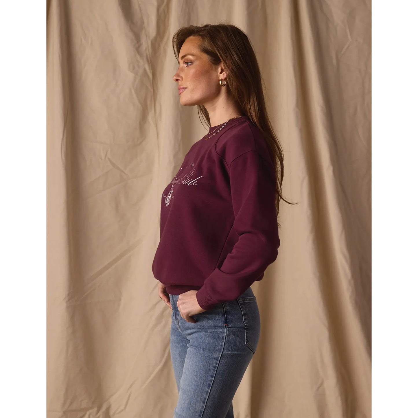 Riding Club Fleece Crewneck