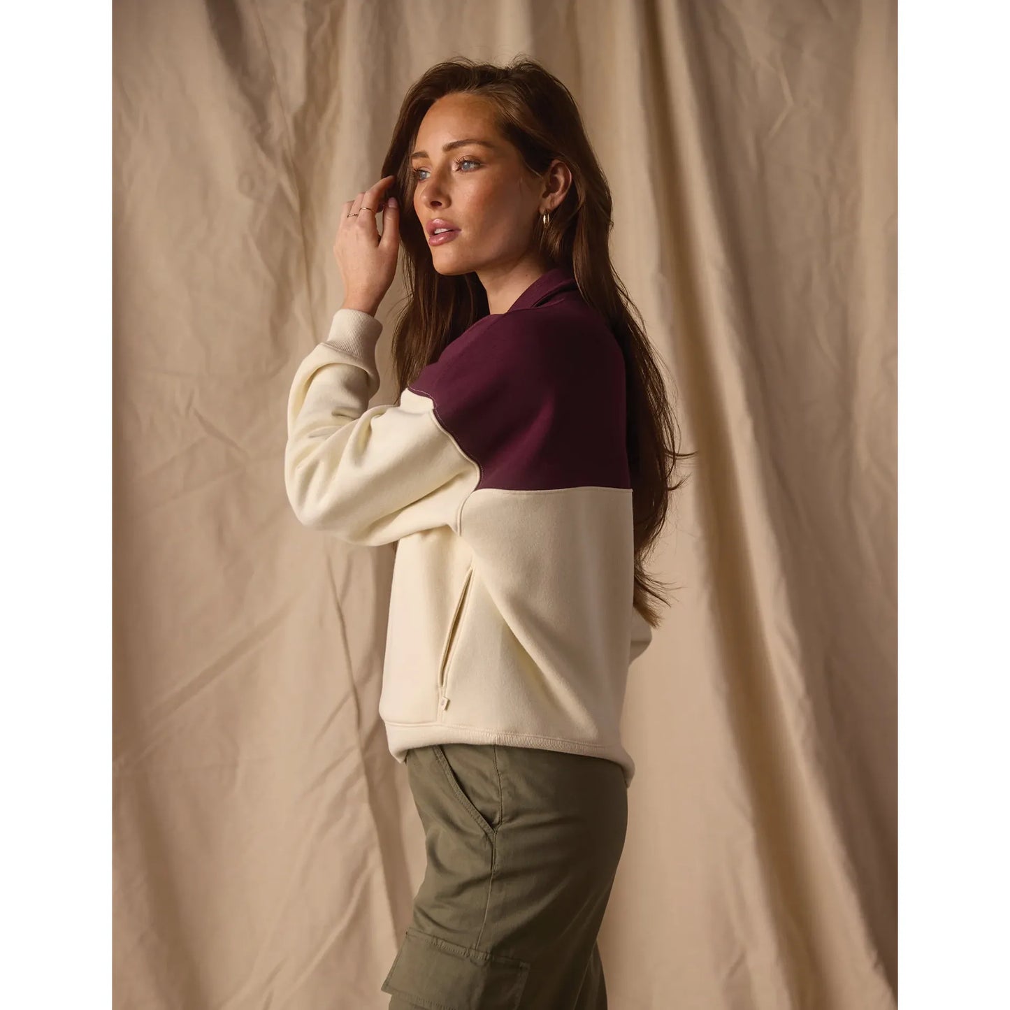 Normal Fleece Retro Quarterzip