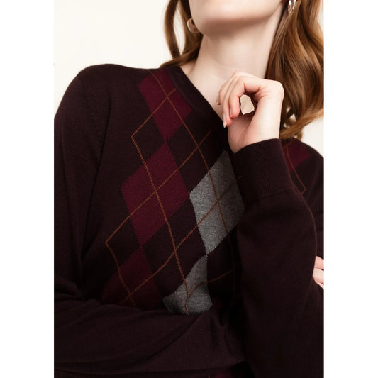 Felicia Argyle V Neck