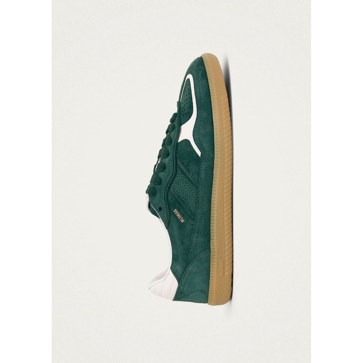 Tb.490 Rife Forest Green Leather Sneakers
