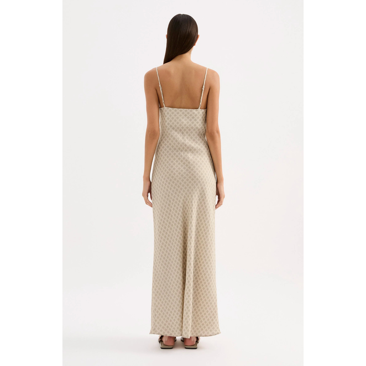 Cosmos Cupro Slip Dress