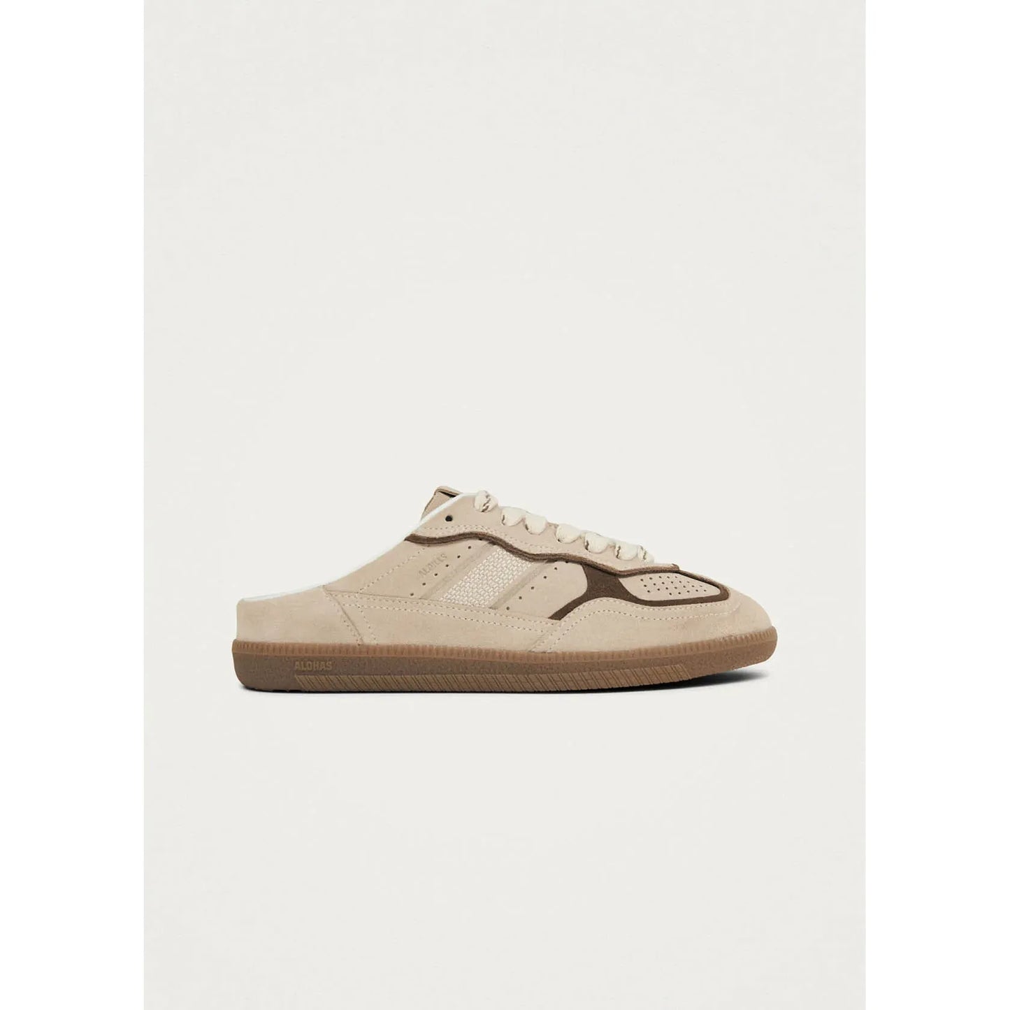 Tb.490 Mule Cream Leather Sneakers