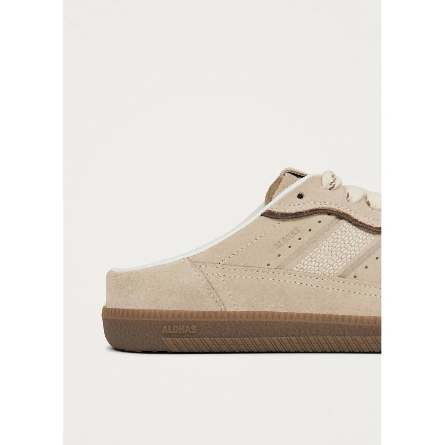 Tb.490 Mule Cream Leather Sneakers