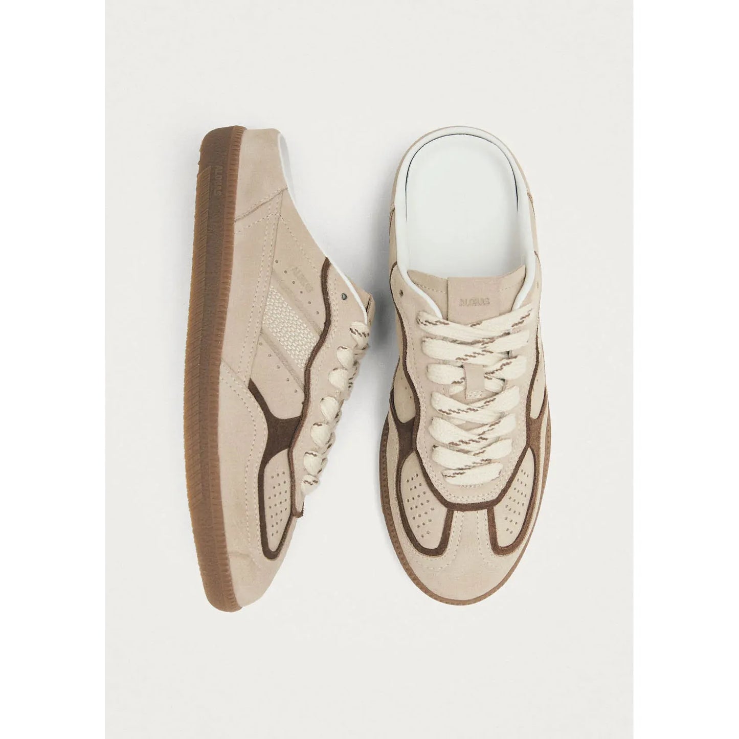 Tb.490 Mule Cream Leather Sneakers