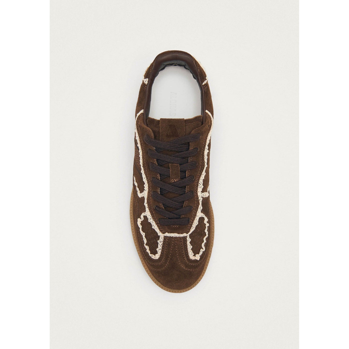 Tb.490 Crochet Chocolate Leather Sneakers