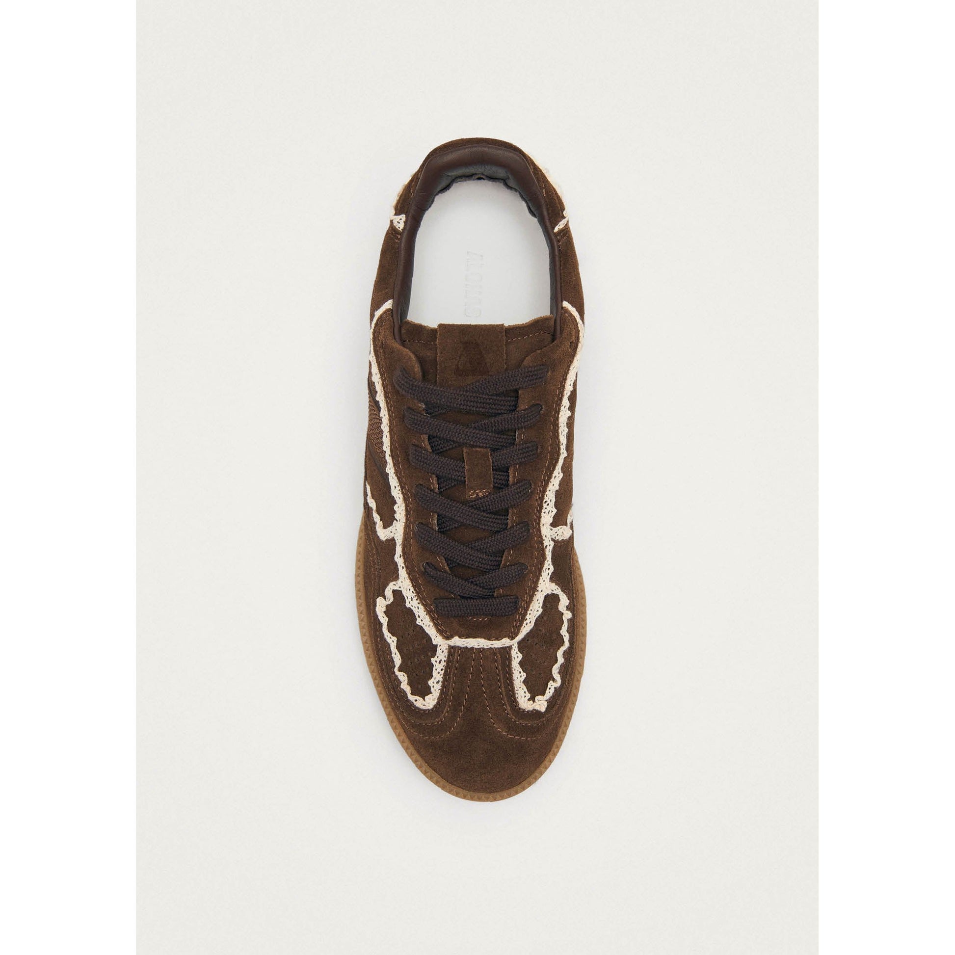 Tb.490 Crochet Chocolate Leather Sneakers