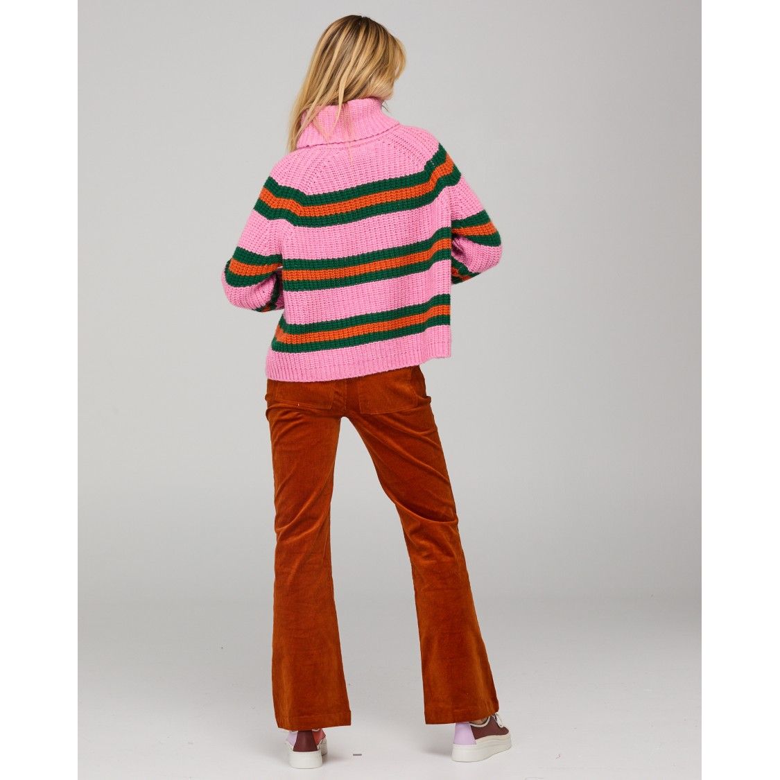 Shanti Jumper Pink Stripe