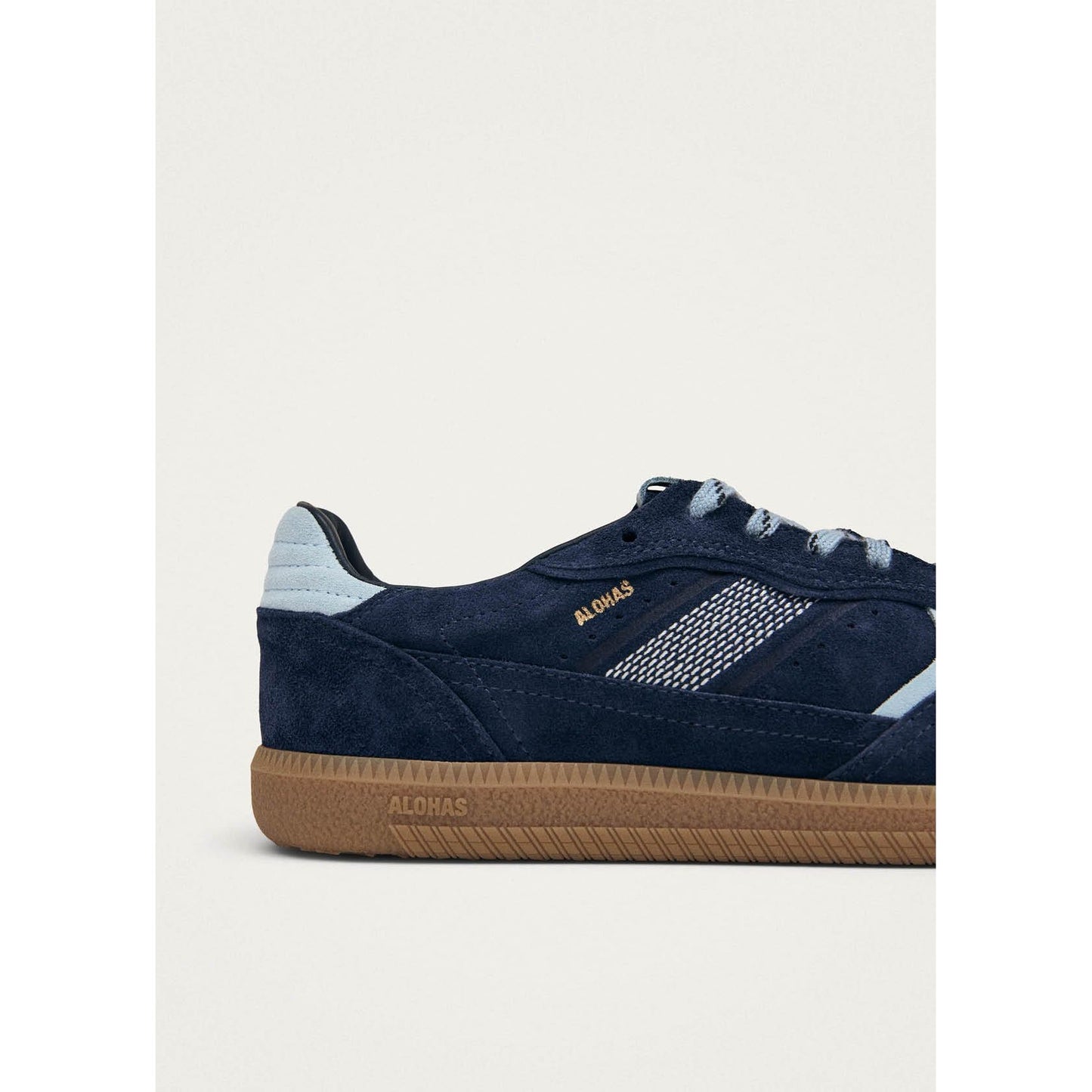 Tb.490 Rife Blue Tones Leather Sneakers