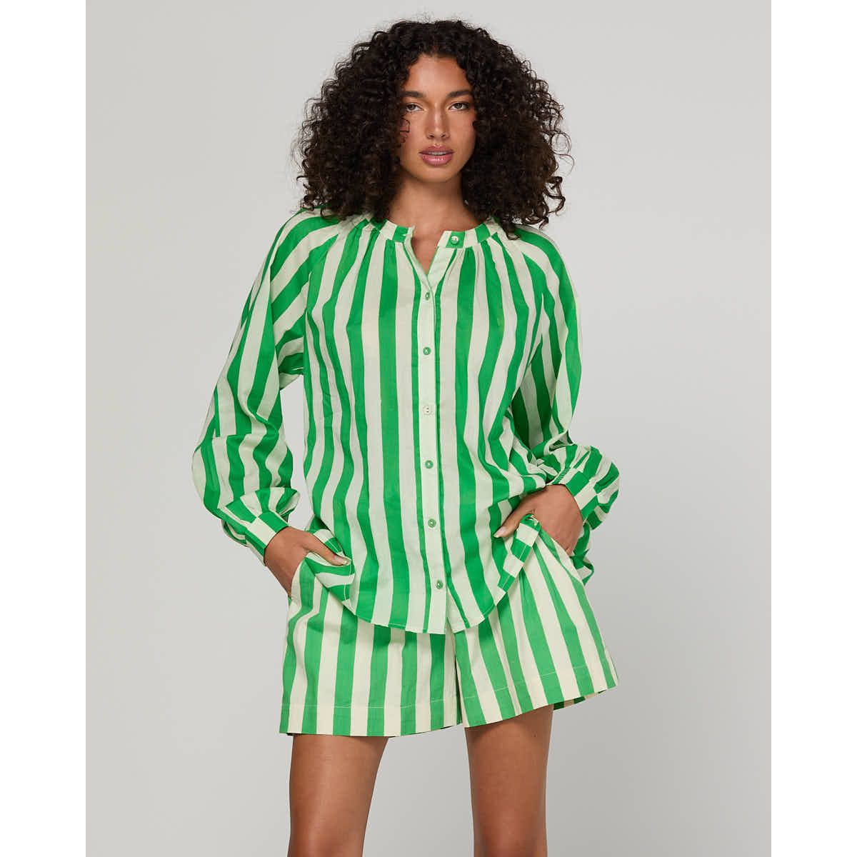 Apple Shirt - Apple Stripe