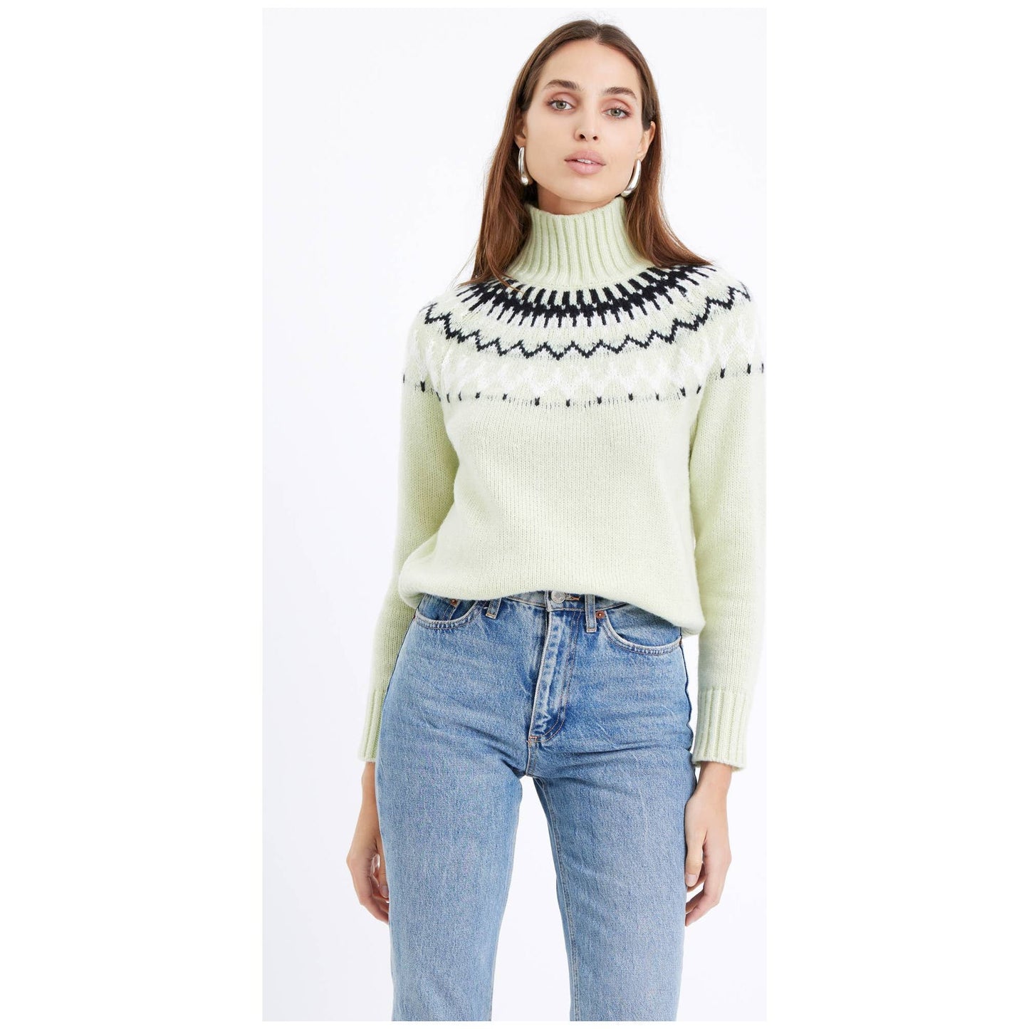 Rita Mock Neck Sweater