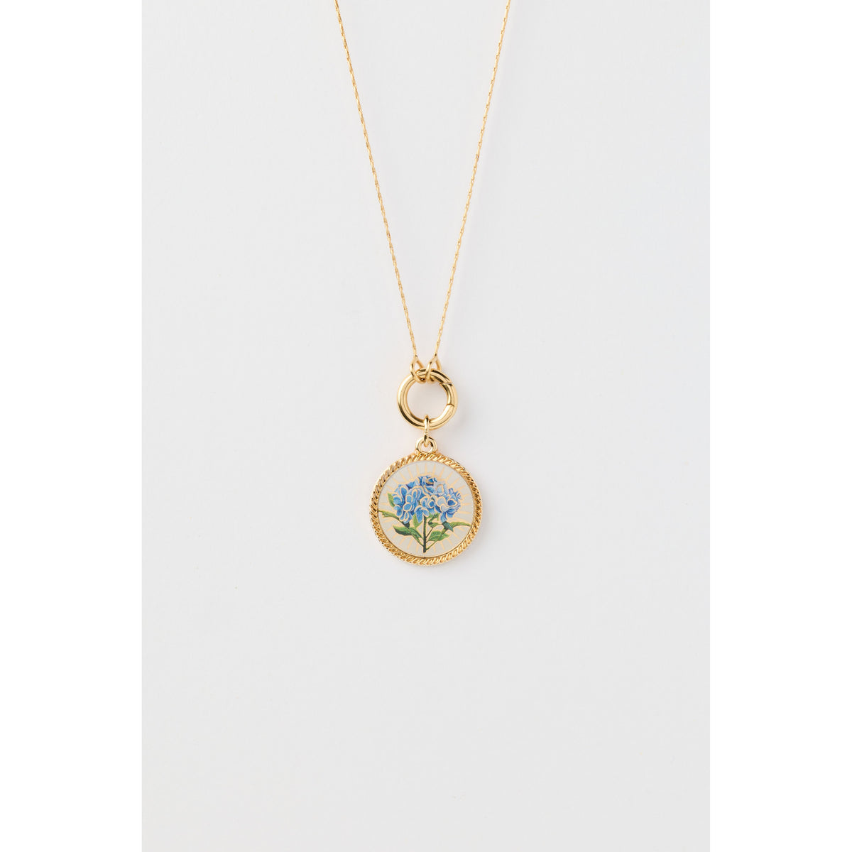 Kate’s Hydrangea Charm Necklace