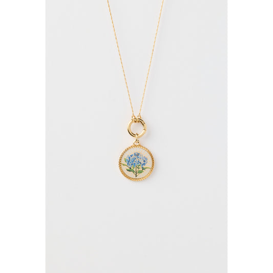 Kate’s Hydrangea Charm Necklace