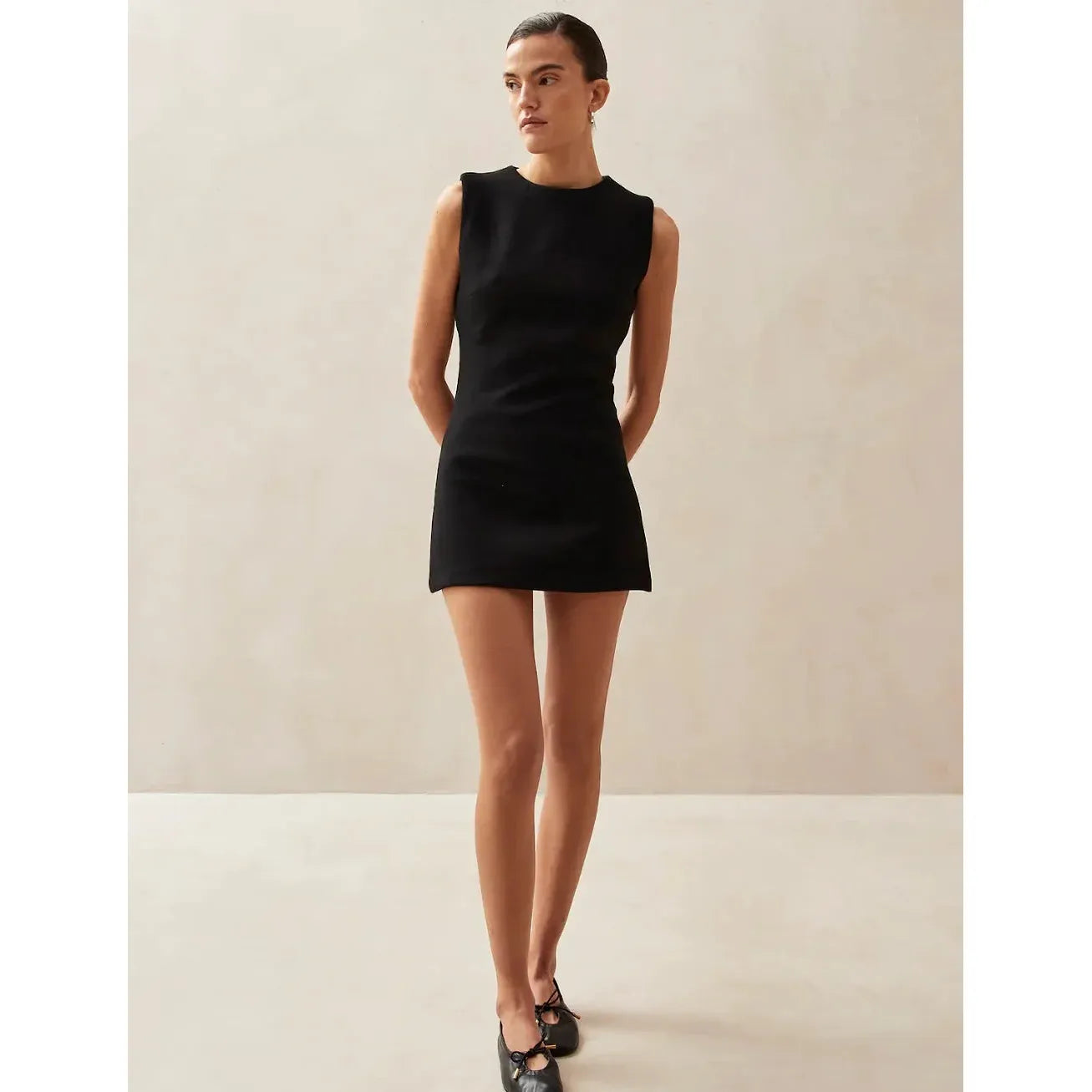 Vetmin Black Mini Dress