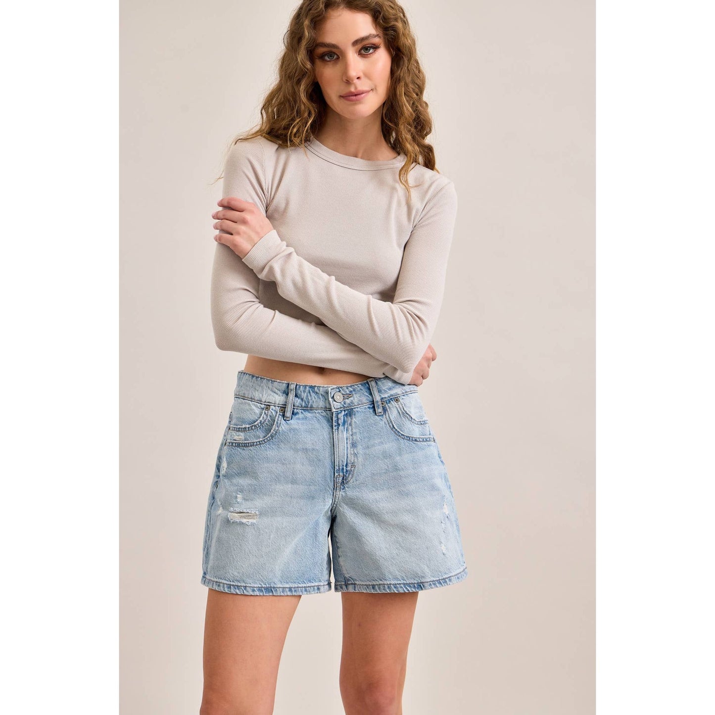 Mid-Rise Sammie Barrel Short