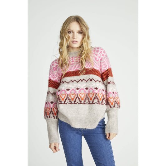 Raglan Fairisle Sweater