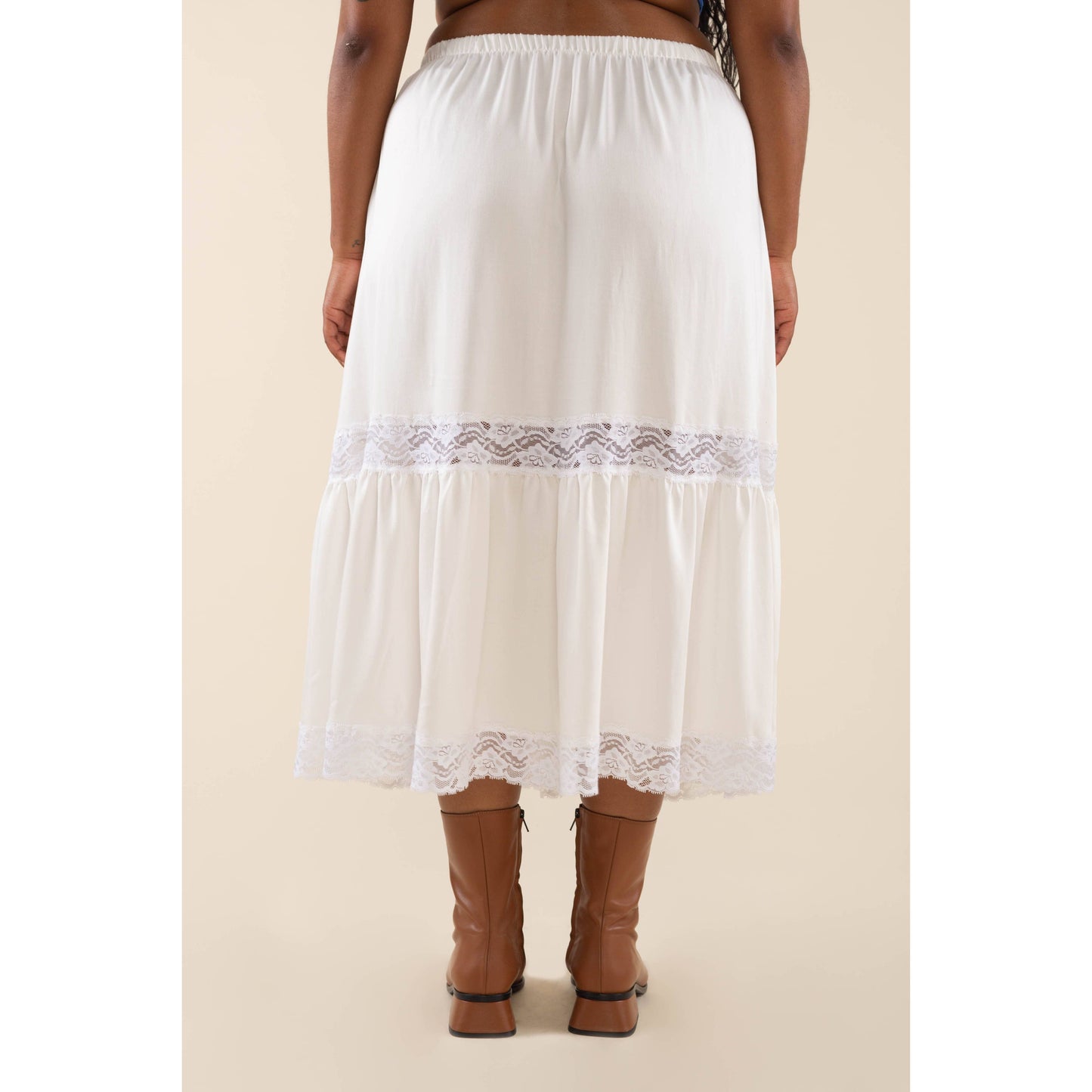 Arden Lace Midi Skirt