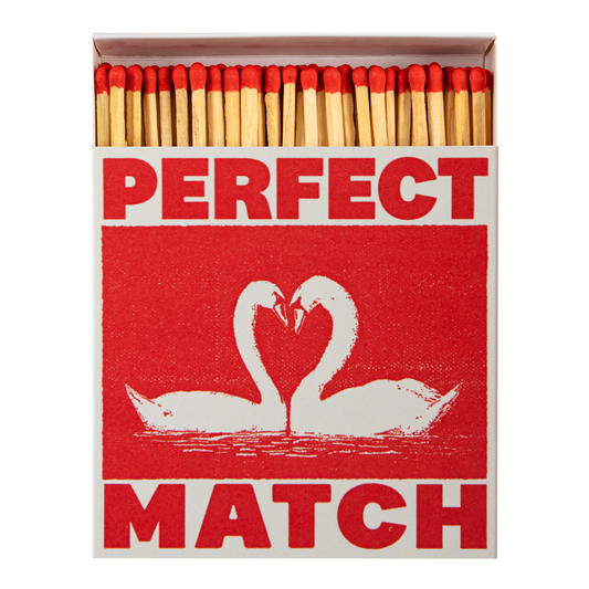 I Like You Swan | Square - Safety Matches